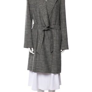 All Saints Gray Trench Coat